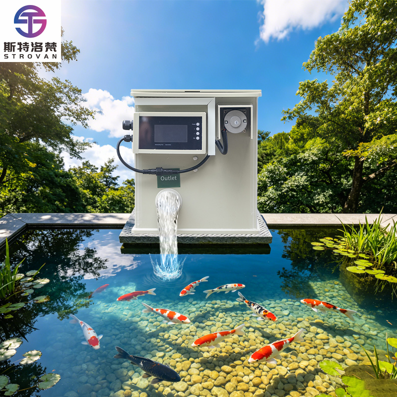 Fish Aquarium Home - 5m³/h Rotating Drum Filter Home Use