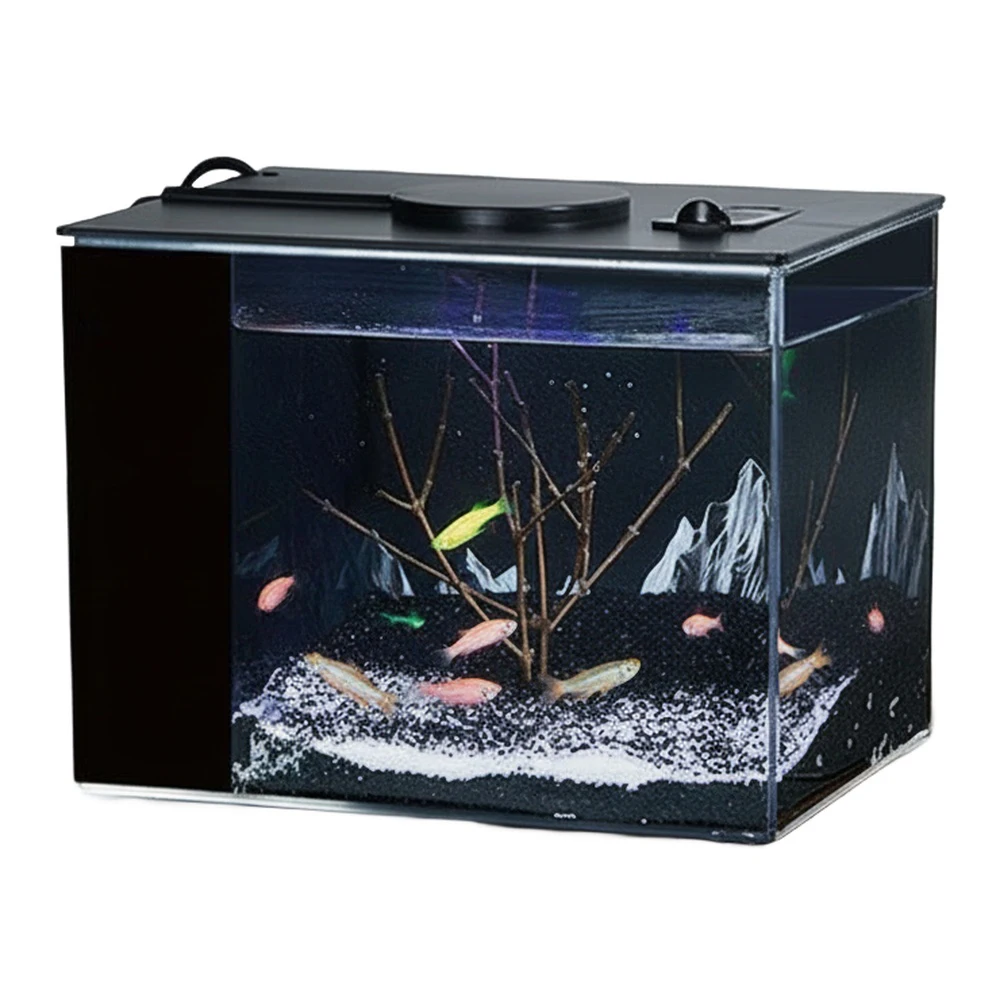 Fish Aquarium Home - Self-circulation Fish Tank with 160L/H Flow