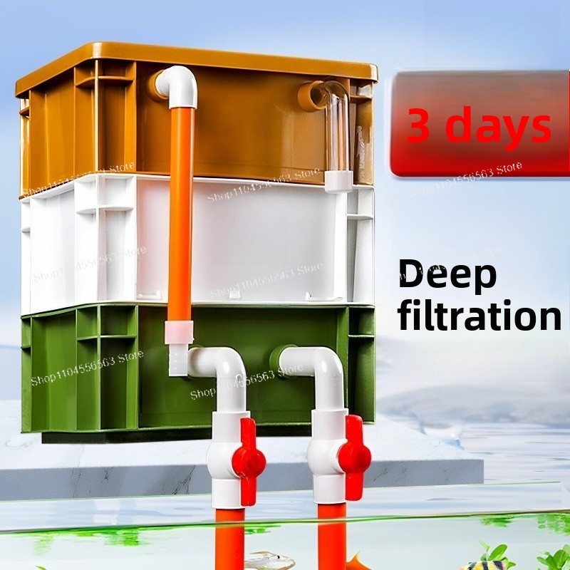 Fish Tank Filter - Fish Tank Turnover Box Filter Box