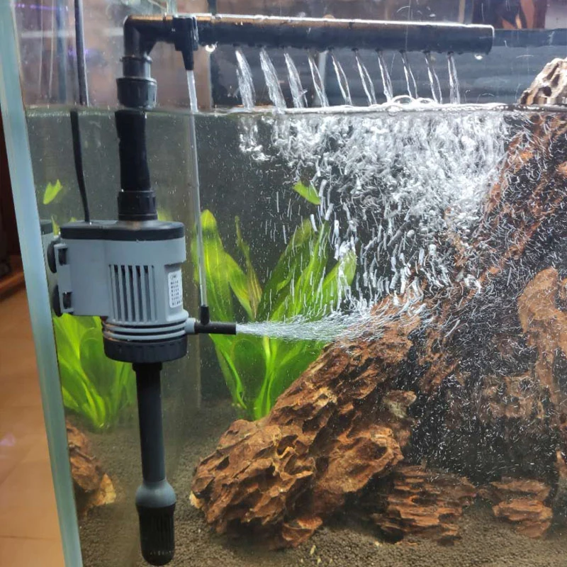 Fish Tank Filter - 6W 3in1Fish Tank Water Pump Aquarium