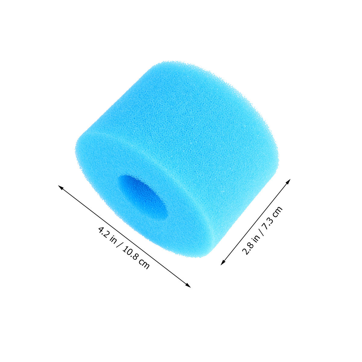 4Pcs Premium Sponge Filter Cyl - Fish Tank Filter recension och pris