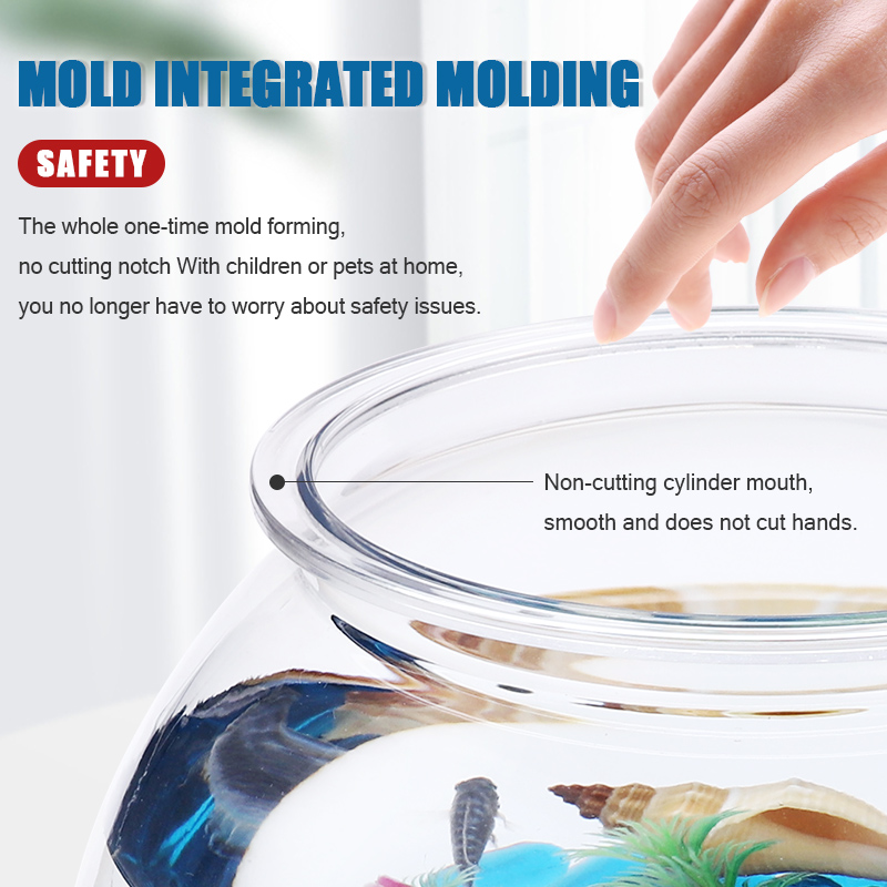 Fish Bowl Plastic L M S Sizes  - Betta Fish Tank recension och pris