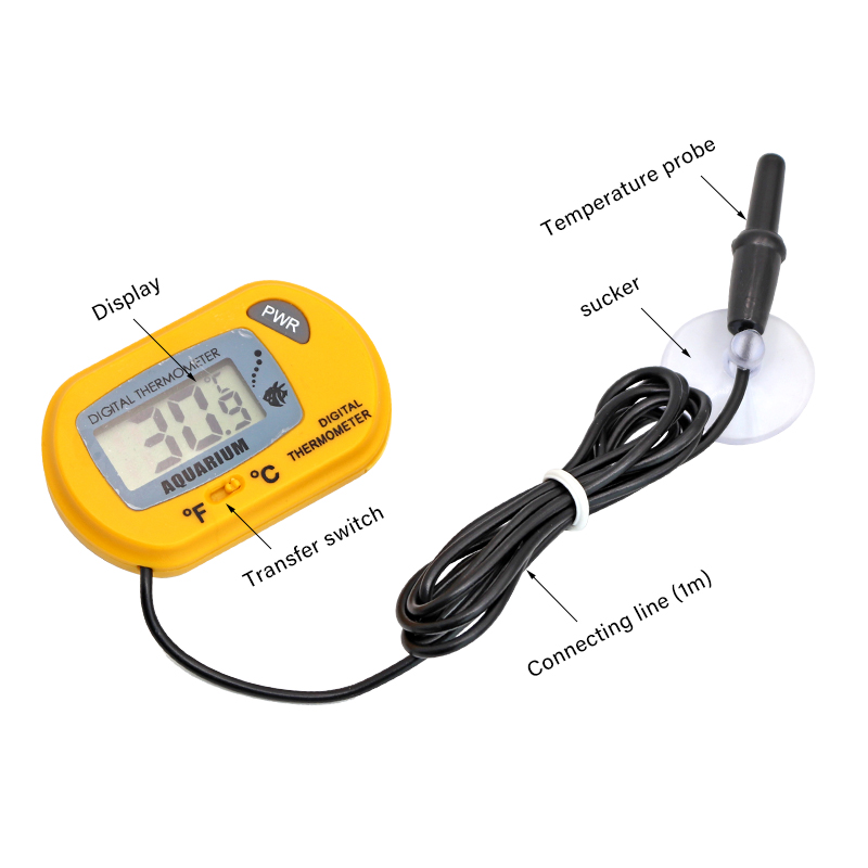 Fish Tank Thermometer LCD Digi - Fish Tank Heater recension och pris
