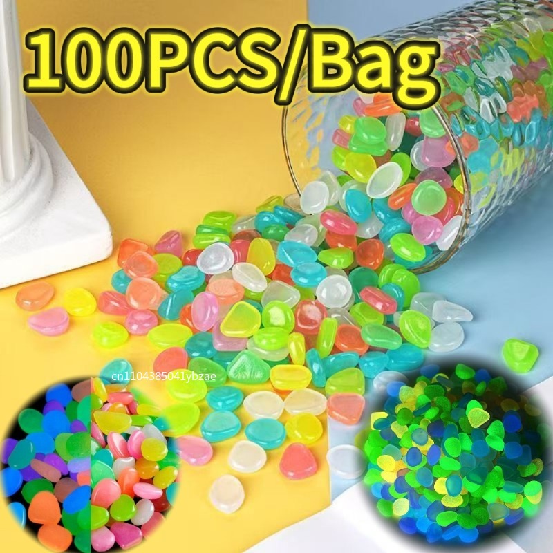 100-800pcs Glow in The Dark Pe - Aquarium Plants recension och pris