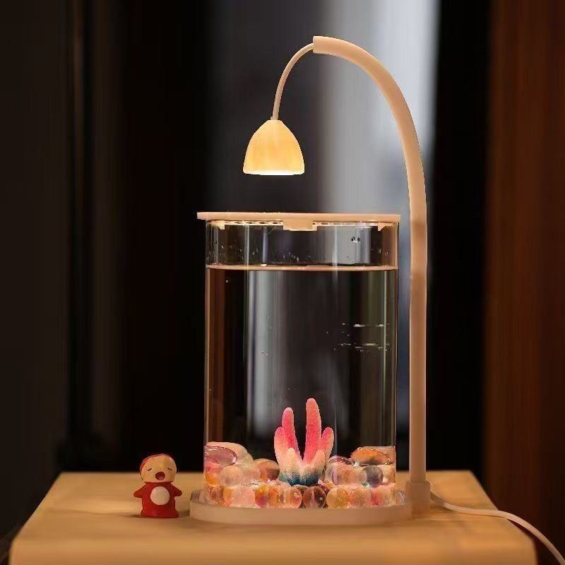 Full Set Transparent  Aquarium - Betta Fish Tank recension och pris