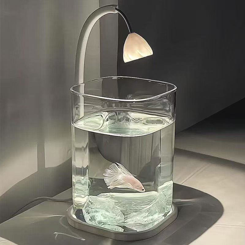 Full Set Transparent  Aquarium - Betta Fish Tank recension och pris