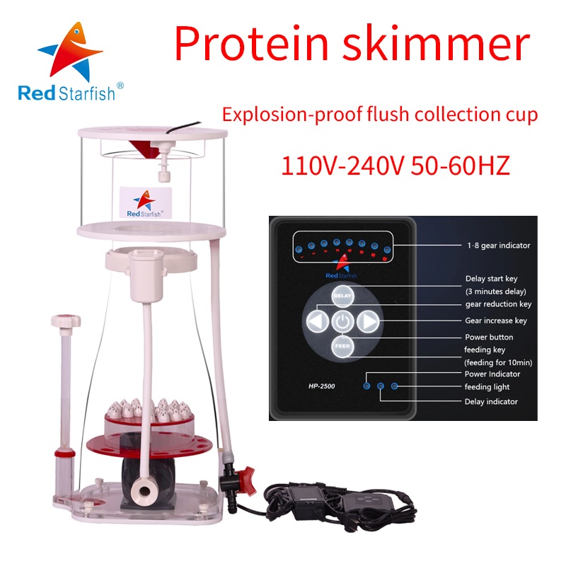 110-240V Red Starfish  Aquariu - Aquarium Pump recension och pris