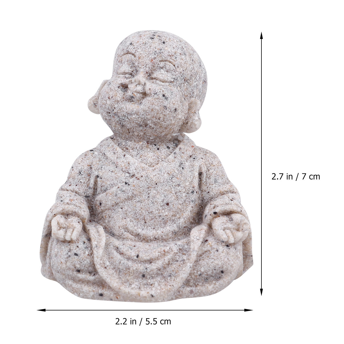 Maitreya Buddha Statue Sandsto - Aquarium Fish Tank recension och pris