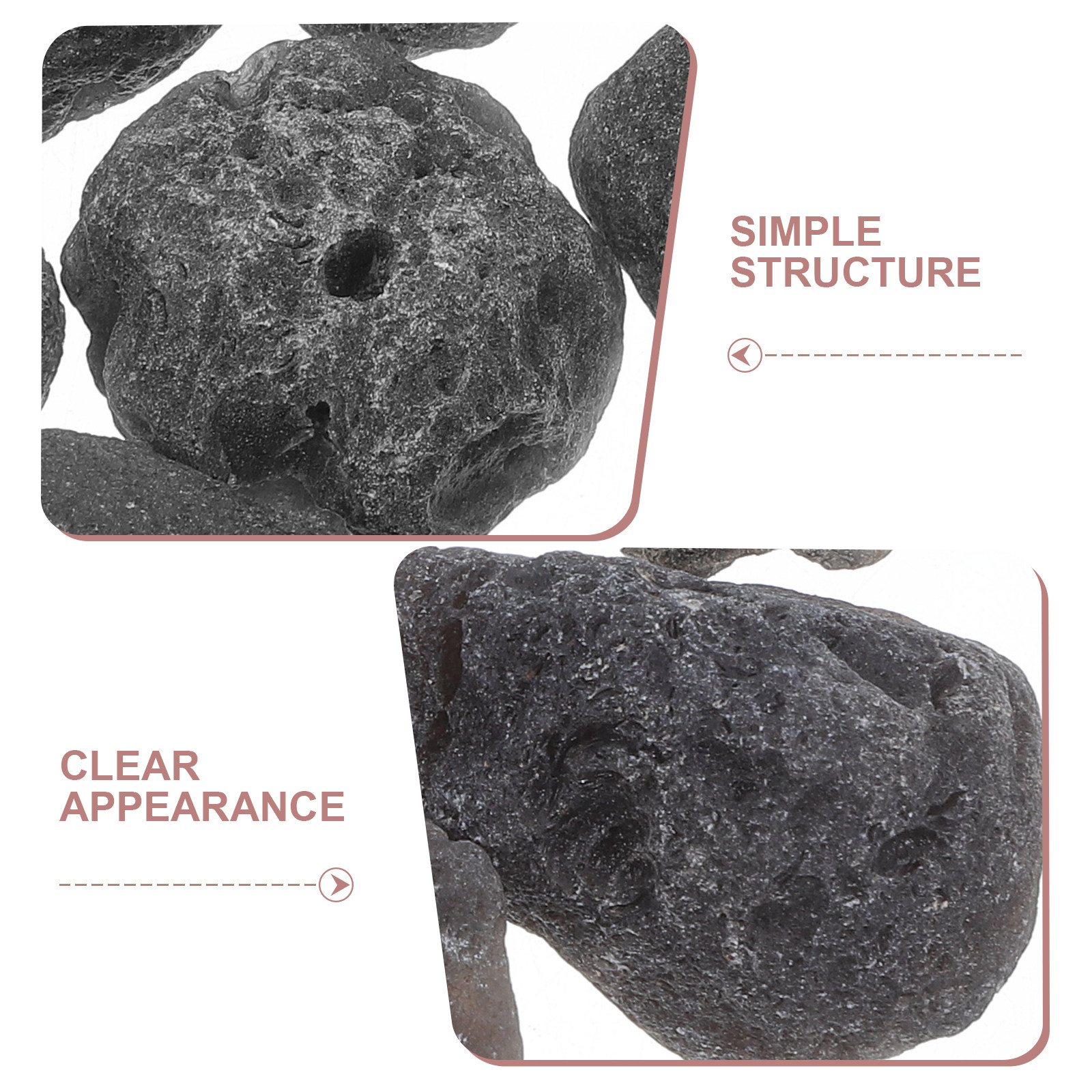 200G Natural Crystal Black Met - Fish Tank Gravel recension och pris