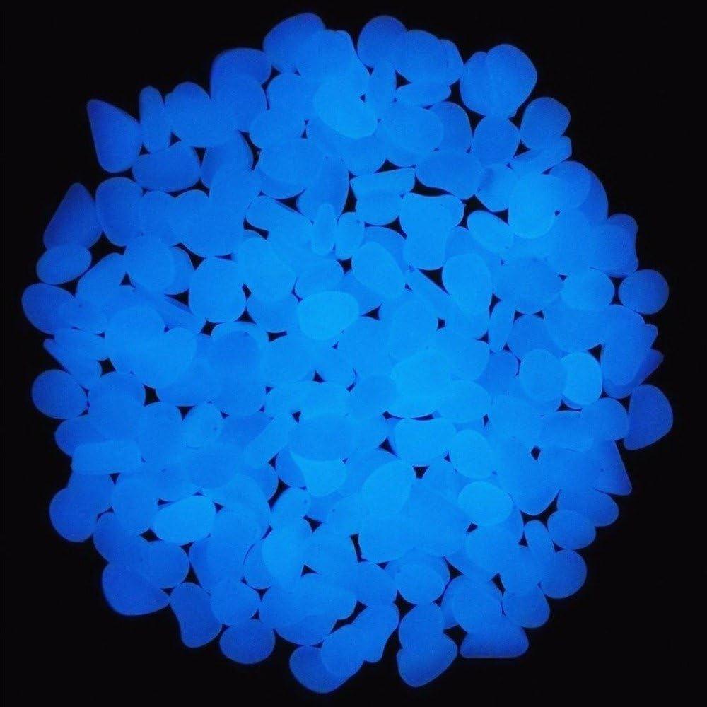 Fish Tank Rocks Glow Blue Pebb - Aquarium Plants recension och pris