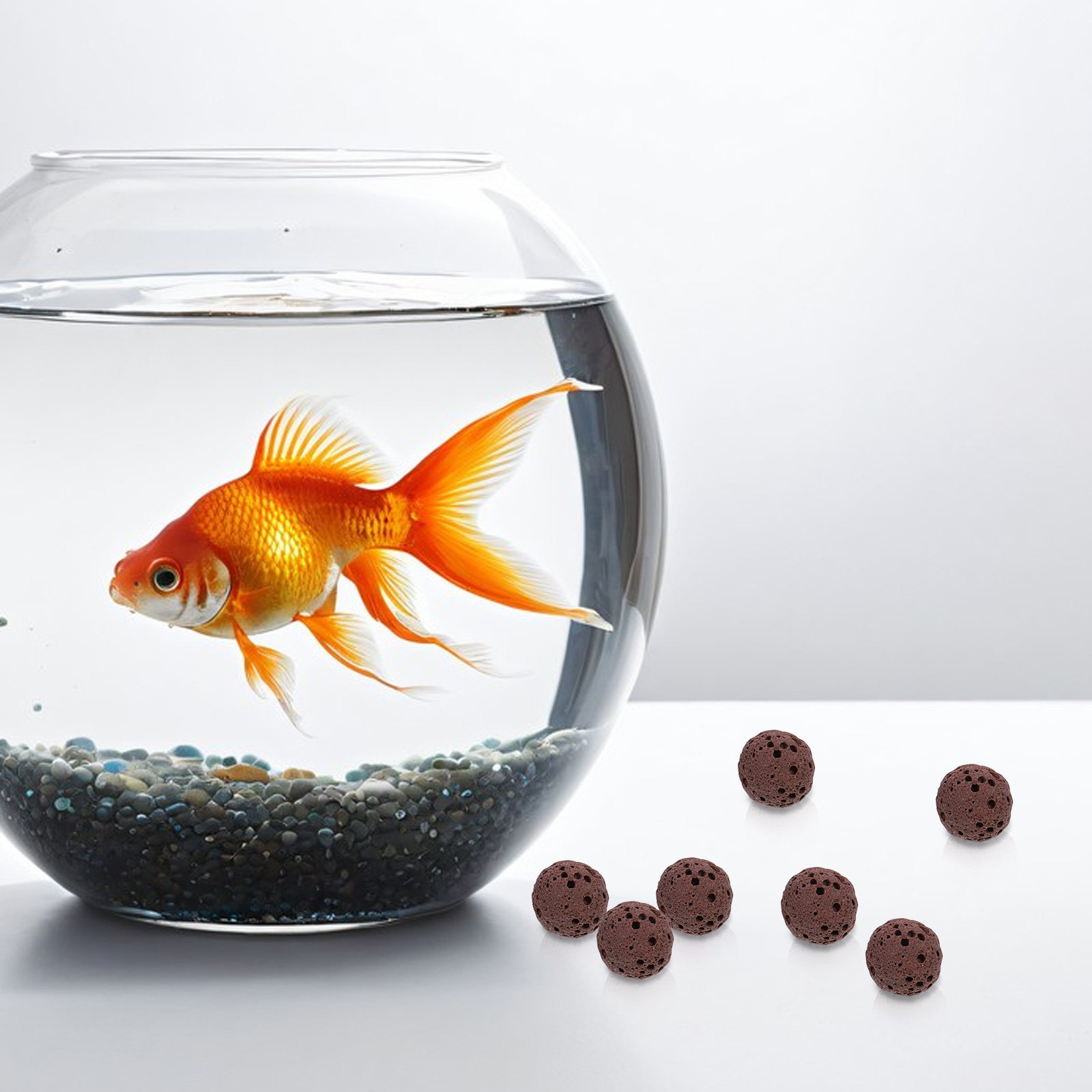 Volcanic Stone Aquarium Gravel - Fish Tank Gravel recension och pris