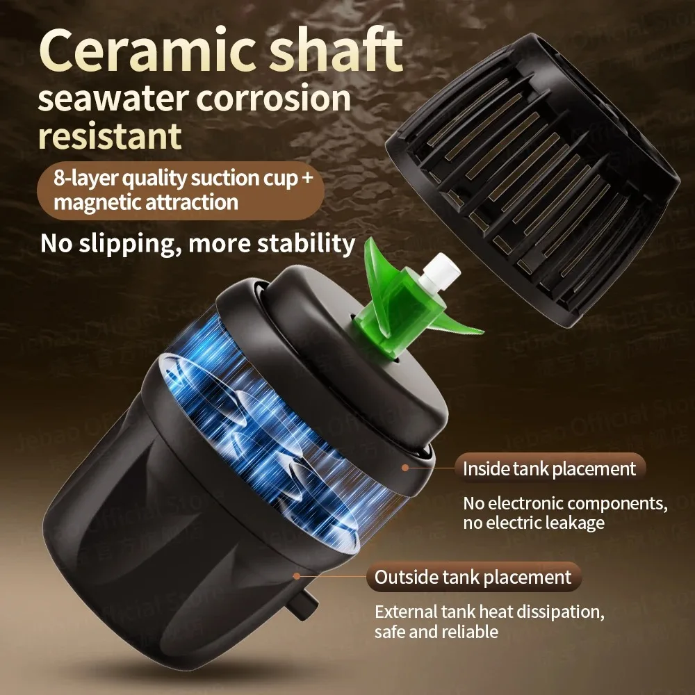 Jecod Jebao GMP Series Cordles - Aquarium Fish Tank recension och pris